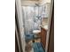 Bathroom with shower/tub combo, updated vanity, and starfish decor at 818 Wayne St., North Myrtle Beach, SC 29582