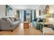 Comfortable living room featuring ocean view and two sofas at 9520 Shore Dr. # 3B, Myrtle Beach, SC 29572