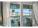 Stunning ocean view from private balcony, beach access at 9520 Shore Dr. # 3B, Myrtle Beach, SC 29572