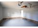 Spacious garage with painted floor and brick-accented walls at 104 Willow Ridge Rd., Myrtle Beach, SC 29588