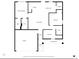 A floor plan showing the layout of the home at 1240 Pineridge St., Conway, SC 29527