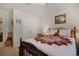 Cozy bedroom with double bed, carpet, and double door closet at 132-A Machrie Loop # A, Myrtle Beach, SC 29588