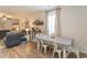 Casual dining area with a white table and chairs at 136 Timber Oaks Dr., Myrtle Beach, SC 29588