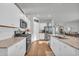 Spacious kitchen with an island, stainless steel appliances, and ample cabinet space at 144 Rutland Ct., Conway, SC 29526