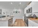 Bright kitchen featuring stainless steel appliances and granite countertops at 144 Rutland Ct., Conway, SC 29526