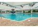 Indoor pool with fountain and plenty of space at 1501 S Ocean Blvd. # 1542, Myrtle Beach, SC 29577
