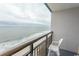 Relaxing balcony with full ocean view at 1501 S Ocean Blvd. # 1542, Myrtle Beach, SC 29577