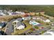 Aerial view showing property location and pool at 209 Wando River Rd. # 10C, Myrtle Beach, SC 29579