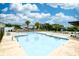 Relaxing community pool with surrounding patio at 2225 Essex Dr. # F, Surfside Beach, SC 29575