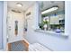 Condo entryway with kitchen view at 2225 Essex Dr. # F, Surfside Beach, SC 29575
