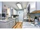 Updated kitchen featuring granite countertops and stainless steel appliances at 2225 Essex Dr. # F, Surfside Beach, SC 29575