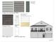 Two-story home showcasing exterior design options, including siding and door styles at 2426-B Park St., North Myrtle Beach, SC 29582