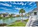 Picturesque view of waterfront homes with docks and a tranquil canal setting at 301 43Rd Ave. N, North Myrtle Beach, SC 29582