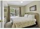 Bedroom with a king-size bed and access to a balcony at 307 Cumberland Terrace Dr. # 5-E, Myrtle Beach, SC 29572