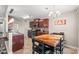 Kitchen with dining area, wood table and chairs, stainless steel appliances at 352 Beulah Circle, Conway, SC 29527