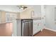 Modern kitchen with stainless steel appliances at 4714 Cobblestone Dr. # L2, Myrtle Beach, SC 29577