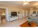 Living room features tile floors, comfortable seating, and access to other rooms at 4809 Luster Leaf Circle # 102, Myrtle Beach, SC 29577
