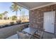 Private patio with table and chairs, overlooking golf course at 4809 Luster Leaf Circle # 102, Myrtle Beach, SC 29577