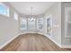 Bright dining room featuring hardwood floors and bay window at 5000 Azul Loop, Myrtle Beach, SC 29579