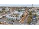 Aerial view of resort community near the beach, featuring amenities at 5905 South Kings Hwy. # 5105-D, Myrtle Beach, SC 29575