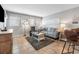 Comfortable living room with a neutral color scheme and tiled floors at 5905 South Kings Hwy. # 5105-D, Myrtle Beach, SC 29575
