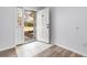 Front entry with tile flooring and door leading to the backyard at 618 3Rd Ave. S # 4B, North Myrtle Beach, SC 29582