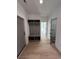 Laundry room with gray cabinets and patterned floor at 640 Carter Reid Ct., Conway, SC 29526
