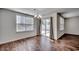 Charming dining room with hardwood floors and sliding glass doors at 1060 Manassas Dr., Conway, SC 29526