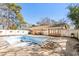 Relaxing in-ground pool in the backyard at 1600 Gibson Ave., Myrtle Beach, SC 29575