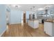Open concept kitchen with butcher block island and modern appliances at 1600 Gibson Ave., Myrtle Beach, SC 29575