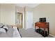 Small bedroom with twin beds and home office at 191 Ocean Commons Dr., Surfside Beach, SC 29575