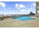 Refreshing pool with beach and ocean views at 1990 N Waccamaw Dr. # 1109, Garden City Beach, SC 29576