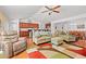 Living room with vaulted ceiling, neutral colors, and an open floor plan at 329 Hillsborough Dr., Conway, SC 29526