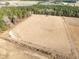 Aerial view of property with pasture and fenced area at 3658 Edwards Rd., Aynor, SC 29511