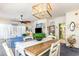 Dining area with view into living room and kitchen at 4773 Wild Iris Dr. # 5-202, Myrtle Beach, SC 29577