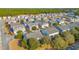 Aerial view of a community with many houses at 502 Hay Hill Ln. # B, Myrtle Beach, SC 29579