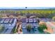 Aerial view showcasing a house's location at 502 Hay Hill Ln. # B, Myrtle Beach, SC 29579