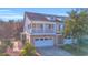 Two-story townhome with brick facade, balcony, and attached garage at 502 Hay Hill Ln. # B, Myrtle Beach, SC 29579