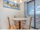 Small dining area with table and four chairs at 5905 South Kings Hwy. # 408, Myrtle Beach, SC 29575