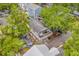 Aerial view of beach house showcasing its unique elevated design at 6001 - 1243 S Kings Hwy., Myrtle Beach, SC 29575