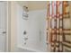 Simple bathroom with shower/tub combo and neutral decor at 6001 - 1243 S Kings Hwy., Myrtle Beach, SC 29575