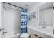 Second bathroom with tub, shower, and vanity at 6001-Mh53 S Kings Highway, Myrtle Beach, SC 29575