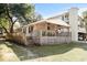 Single-story home with large deck and fenced yard at 6001-Mh53 S Kings Highway, Myrtle Beach, SC 29575