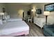 Guest room with two beds, a small table, and a dresser at 6803 N Ocean Blvd. # 115, Myrtle Beach, SC 29572