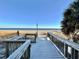 Inviting boardwalk leading to a sandy beach and the endless blue ocean at 6900 N Ocean Blvd. # 1234, Myrtle Beach, SC 29577