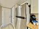 Featuring stainless steel refrigerator and sleek cabinets at 6900 N Ocean Blvd. # 1234, Myrtle Beach, SC 29577
