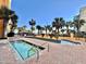 Relaxing resort pools, set against a backdrop of palm trees and ocean views and multiple lounge spaces at 6900 N Ocean Blvd. # 1234, Myrtle Beach, SC 29577