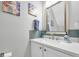 Modern bathroom with white cabinets and a stylish vanity at 805 Barn Owl Ct. # 805, Myrtle Beach, SC 29579