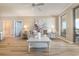 Living room with ocean view, light flooring, and comfy seating at 8500 Margate Circle # 606, Myrtle Beach, SC 29572