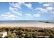 Expansive view of the beach, ocean, and pier from high above at 8500 Margate Circle # 606, Myrtle Beach, SC 29572